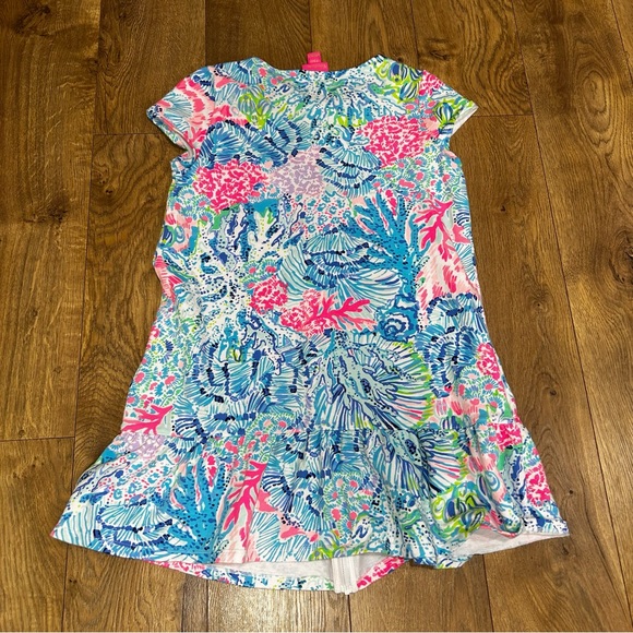 Lilly Pulitzer Girl's Beach Pool Cute Ivy Coverup In Sink Or Swim Sz XL (12-14) - Picture 6 of 6